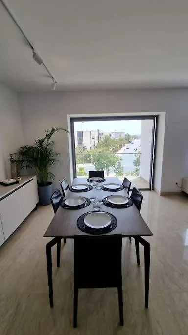 Apartmán Luxurious Flat At Iken Park With Pool ! Agádír 0*,