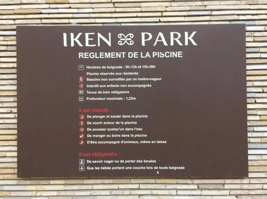 Apartmán Luxurious Flat At Iken Park With Pool ! Agádír 0*,  Maroko